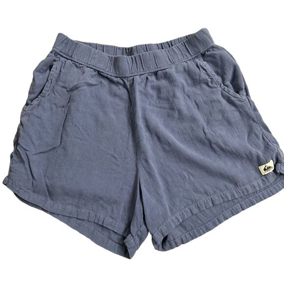 Quiksilver ~ Women’s Linen Blend Pull On Shorts ~ size XL ~ lightweight - Picture 1 of 9
